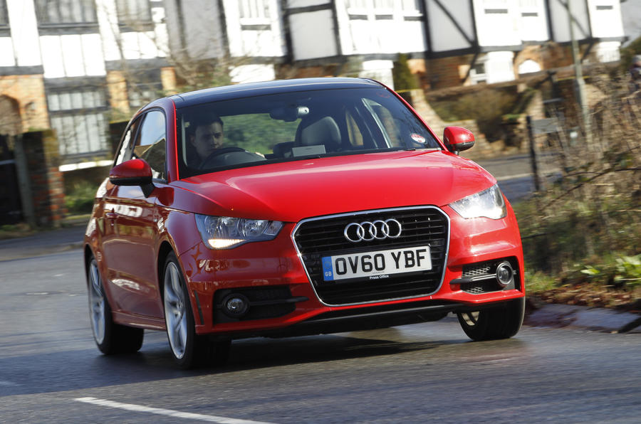 Audi A1 1.2 TFSI S Line cornering