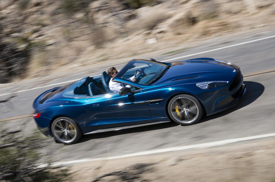 Aston Martin Vanquish Volante unveiled