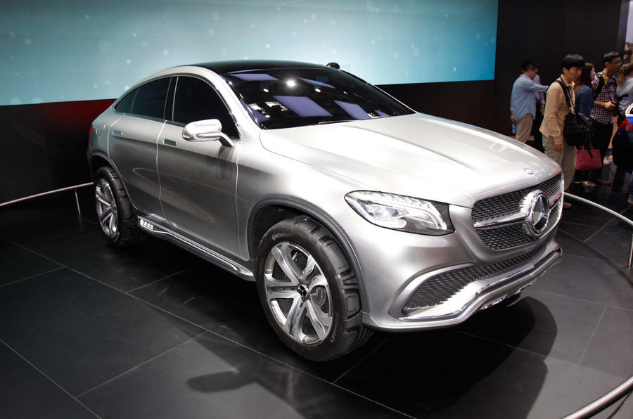 Mercedes Concept Coupe SUV to rival BMW X6