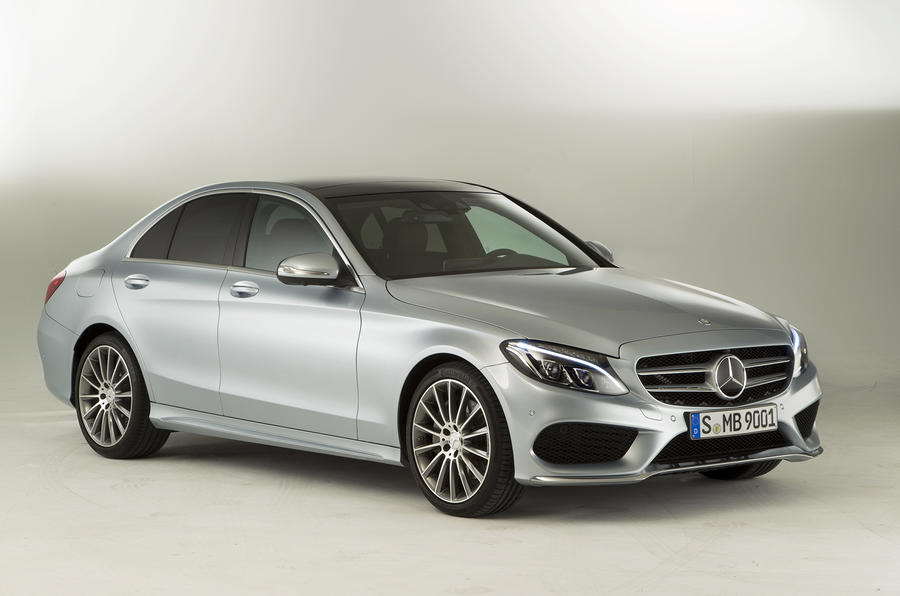 Exclusive Mercedes C-class studio pictures