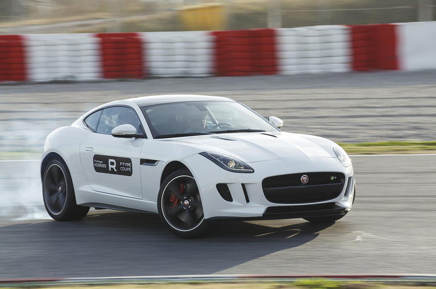 Jaguar F-type R coupe prototype