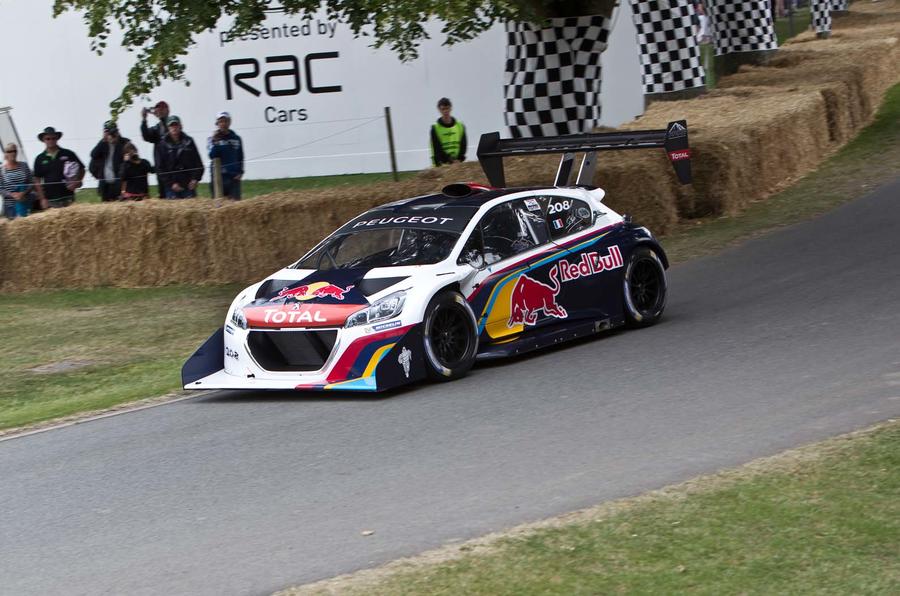 Goodwood Festival of Speed 2013: Peugeot 208 T16 Pikes Peak