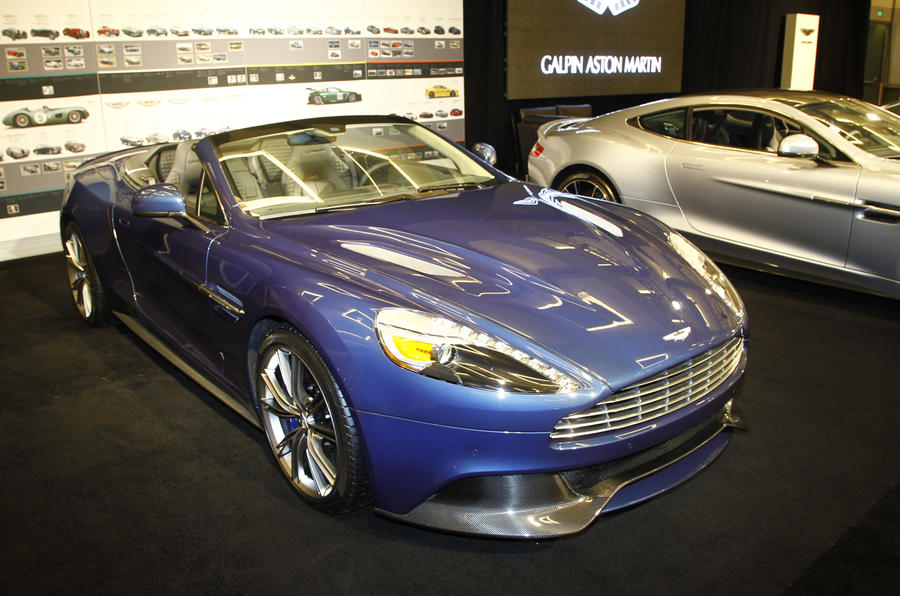 Limited-run Aston Martin Vanquish Volante for LA show reveal