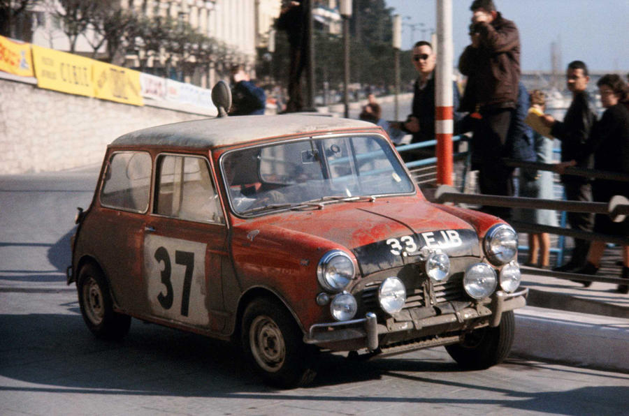 Mini Cooper S at the Monte Carlo rally: picture special