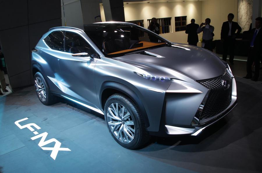 Frankfurt motor show 2013: Lexus LF-NX concept