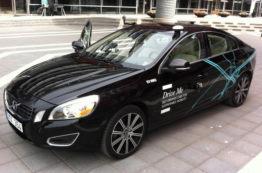 A ride in a self-driving Volvo