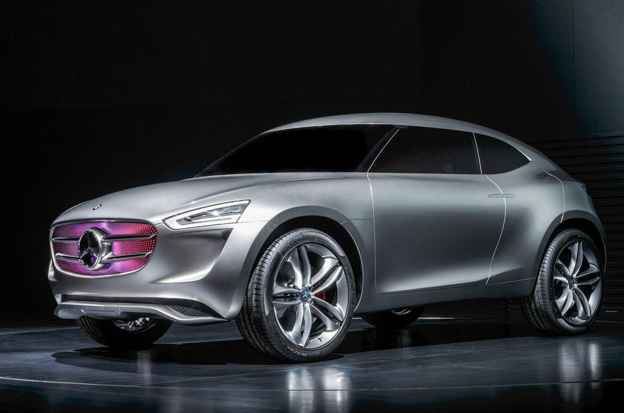 Mercedes previews Audi Q1 rival with new G-Code concept