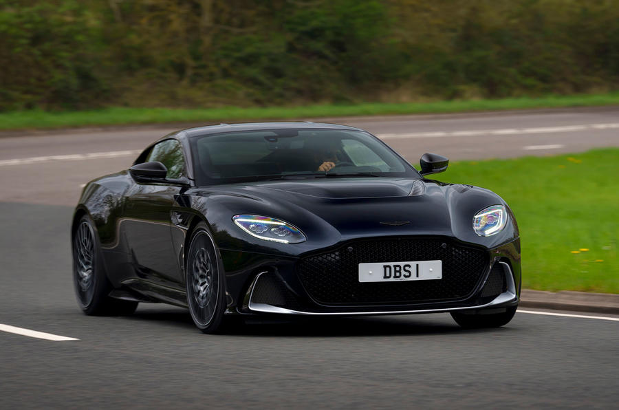 aston martin dbs 770 review 2023 01 cornering front