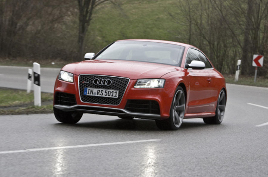 Audi RS5 on video