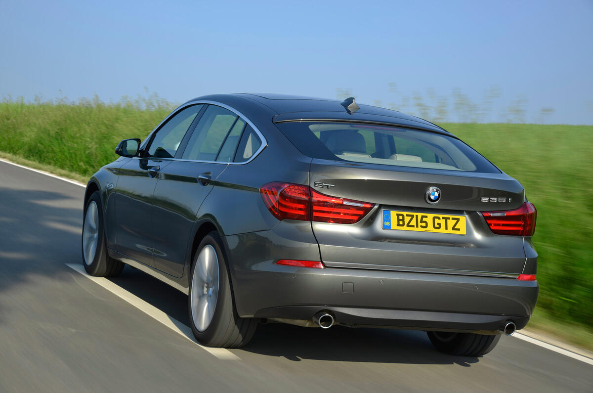Bmw 5 series gt rear 1