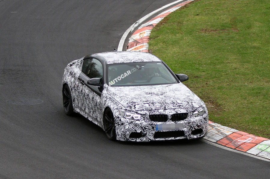 BMW M4 undergoes Nürburgring tests