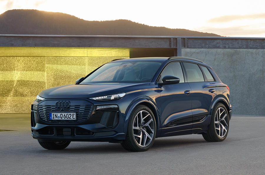 The Audi Q6 e-tron takes Audi's Vorsprung durch Technik design language to the next level