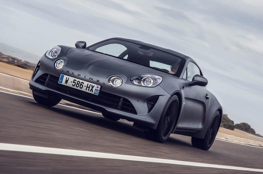 Alpine A110S 2019 first drive review - hero front