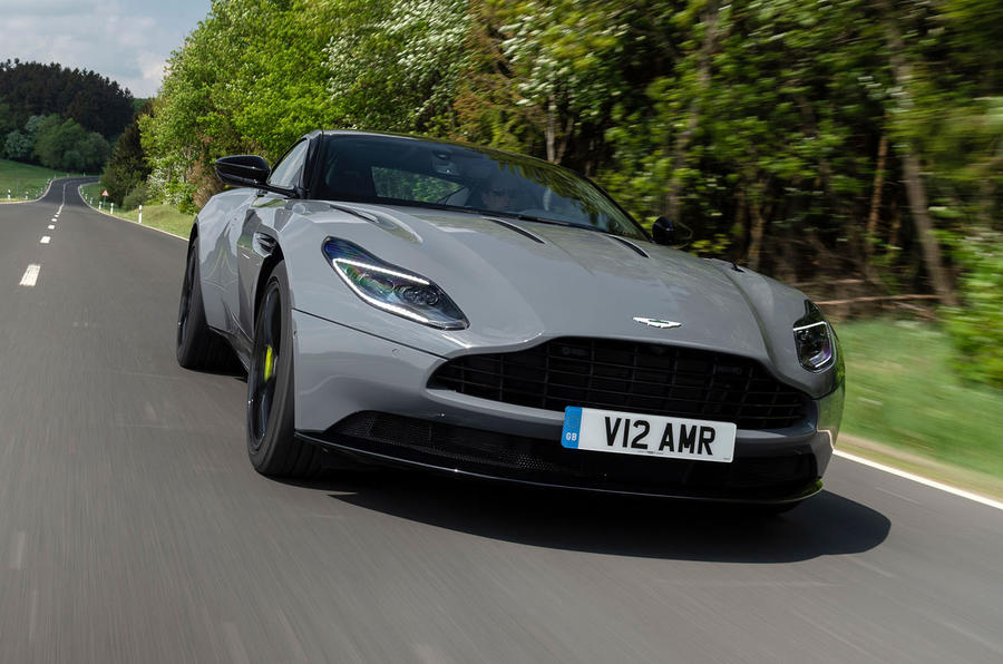 Aston Martin DB11 AMR 2018 review hero front