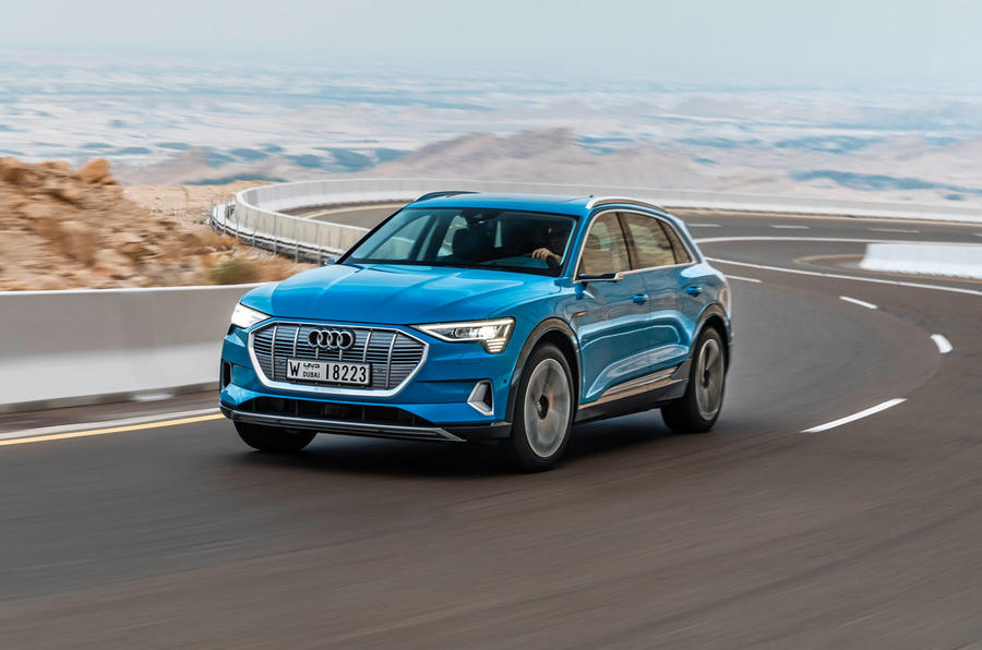 Audi E-tron quattro 2018 first drive review - hero front