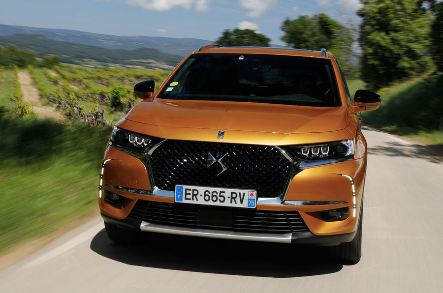 DS 7 Crossback PureTech 225 2018 review hero front