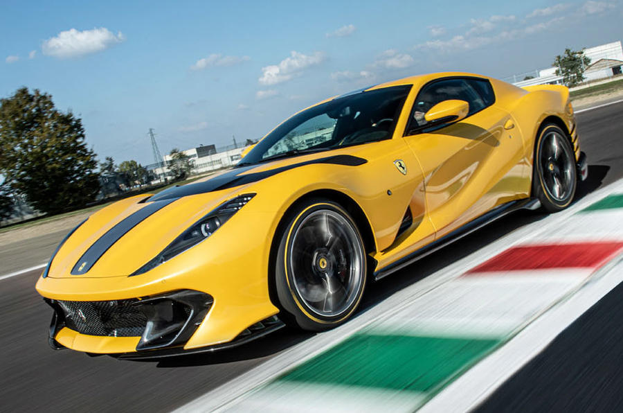 1 Ferrari 812 Competizione 2021 first drive review lead