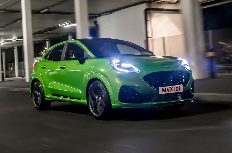 Ford Puma ST 2020 UK first drive review - hero front