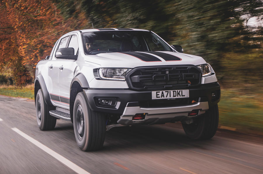 1 Ford Ranger Raptor special edition 2022 UK first drive review lead