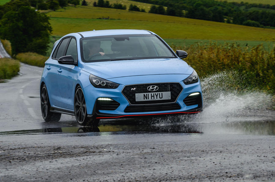 Hyundai i30 N 2020 UK first drive review - hero front