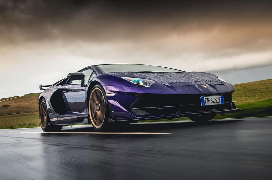 Lamborghini Aventador SVJ 2018 UK first drive review - hero front