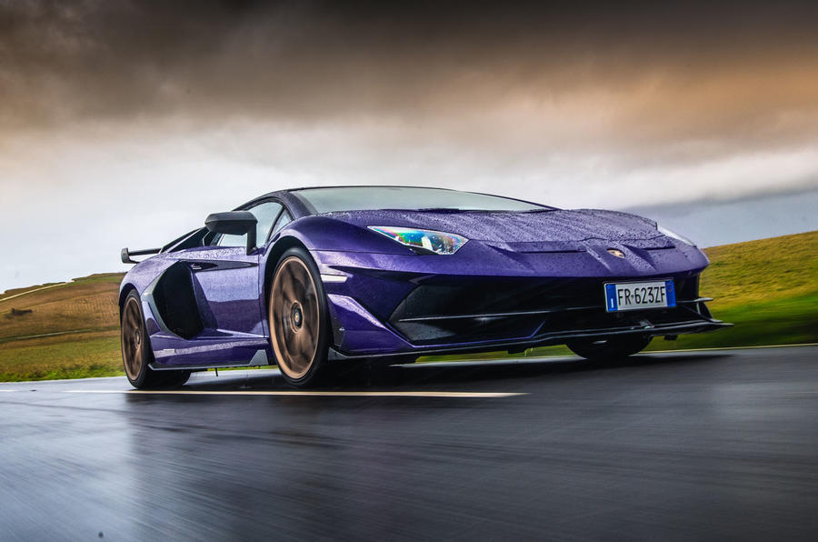 1 lamborghini aventador svj 2019 rt hero front