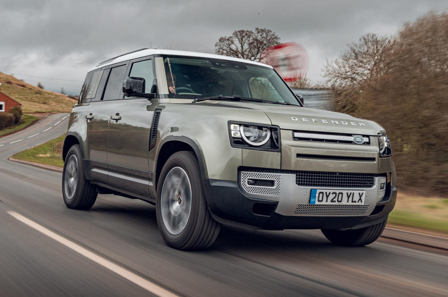 Land Rover Defender 110 2020 UK first drive review - hero front