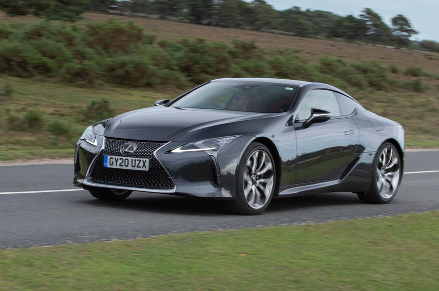 1 Lexus LC500 2021 UK FD hero front