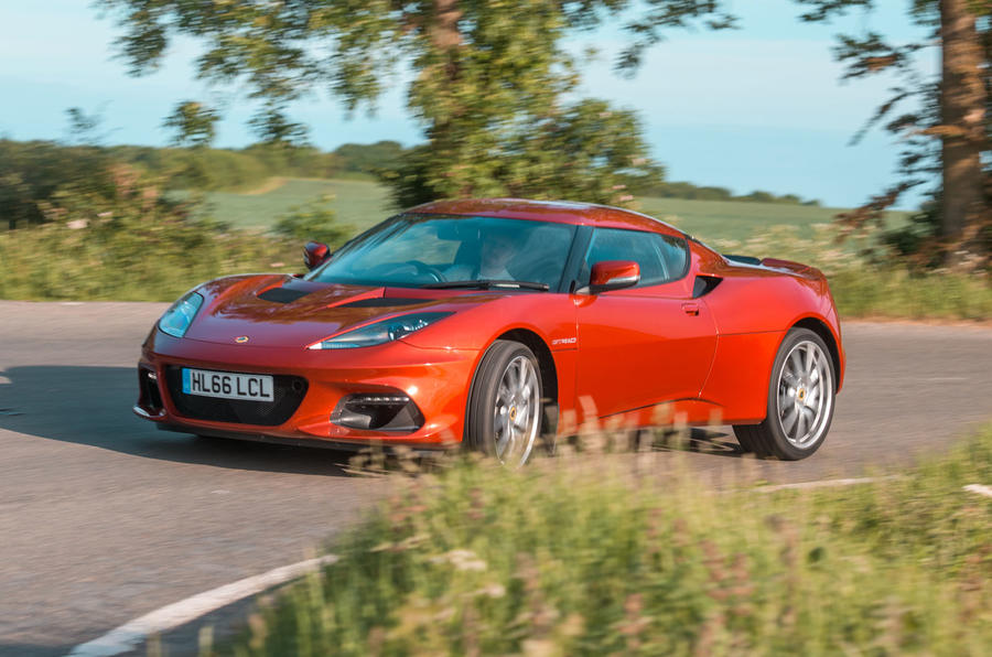 Lotus evora GT410 2020 UK first drive review - hero front