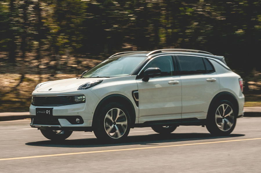 Lynk&Co 01 PHEV 2019 first drive review - hero front