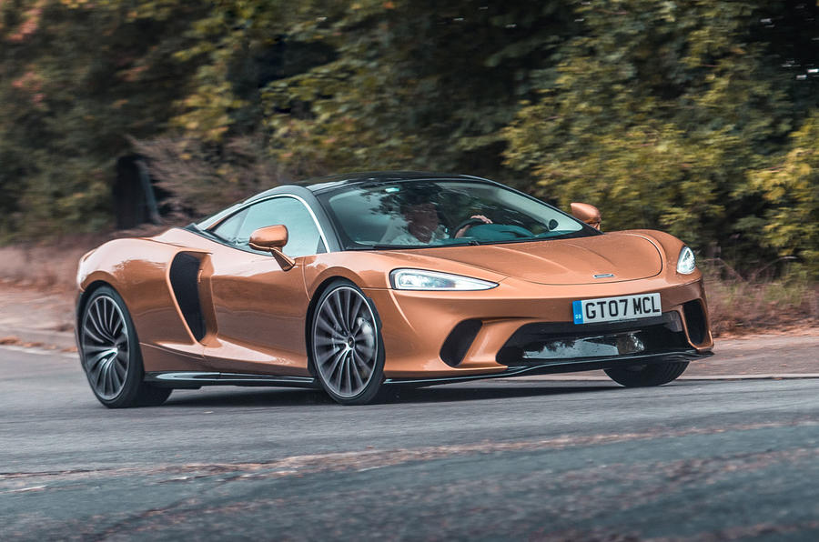 McLaren GT 2019 UK first drive review - hero front