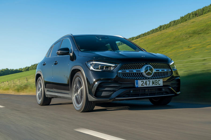 Mercedes-Benz GLA 220d 2020 UK first drive review - hero front