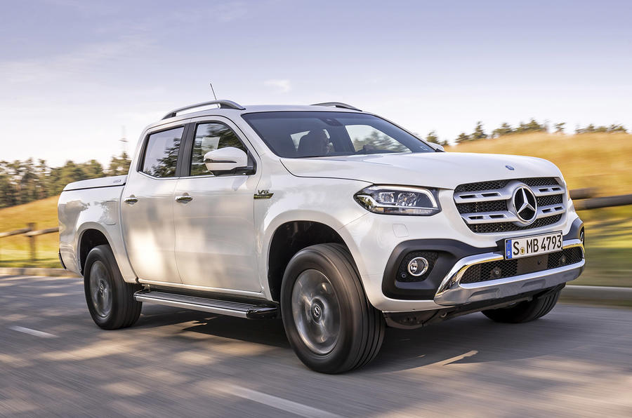 Mercedes-Benz X-Class X350d 2018 first drive review hero front