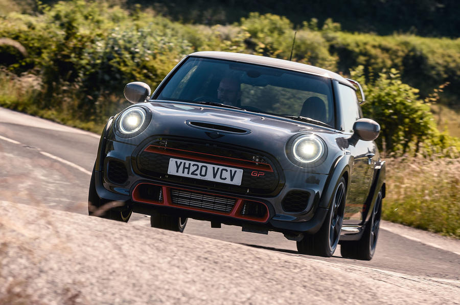 Mini JCW GP 2020 UK first drive review - hero front