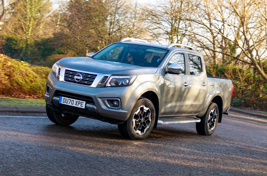 Nissan Navara 2020 UK first drive review - hero front