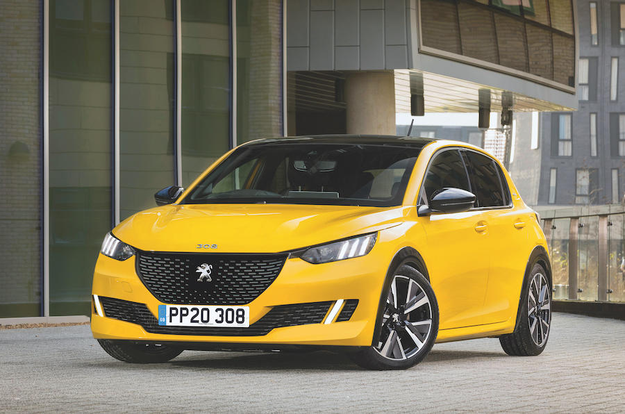 Peugeot 308 render front three quarters