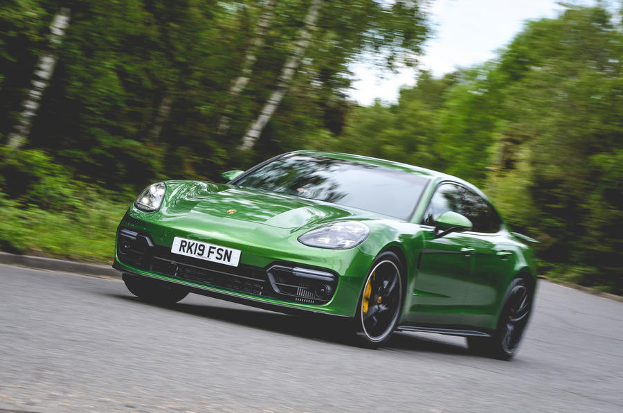 Porsche Panamera GTS 2019 UK first drive review - hero front