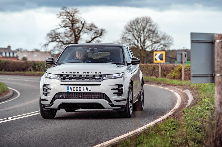 Range Rover Evoque - hero front