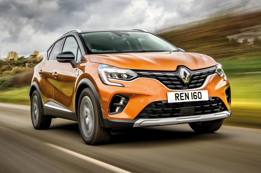 Renault Captur E-Tech PHEV RHD 2020 UK first drive review - hero front