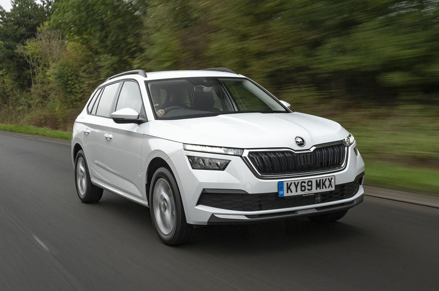 Skoda Kamiq 2019 UK first drive review - hero front