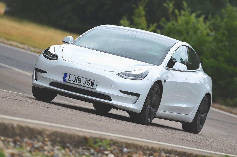 Tesla Model 3 Standard range Plus 2019 first drive review - hero front