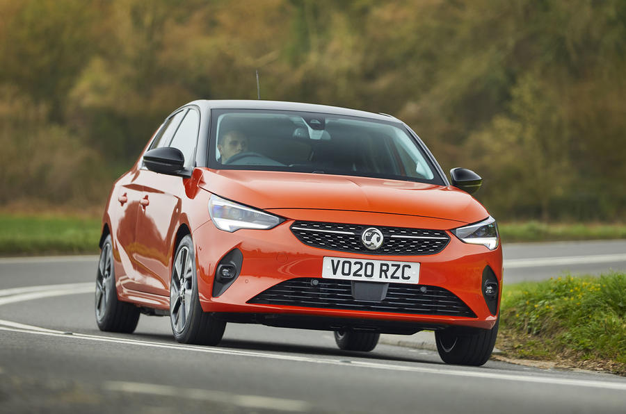 Vauxhall Corsa-e 2020 UK first drive review - hero front