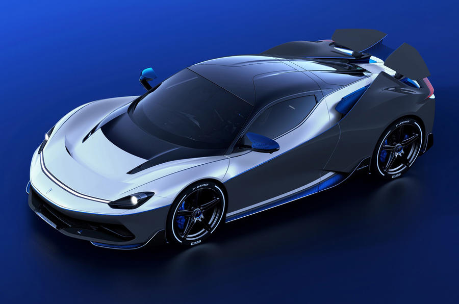 Pininfarina Battista Anniversario 2020 - stationary front