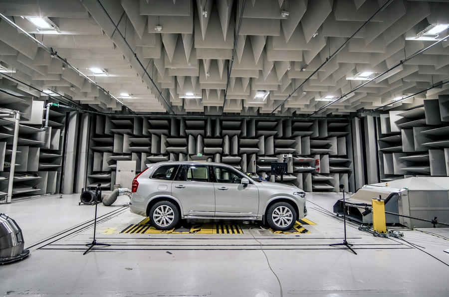 Volvo anechoic chamber