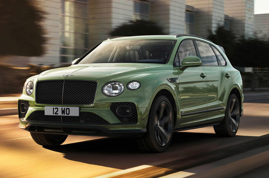 Bentley Bentayga facelift - hero front