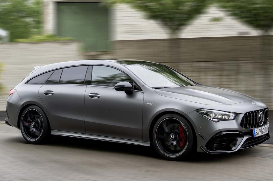 Mercedes-AMG CLA 45 S Shooting Brake - driving