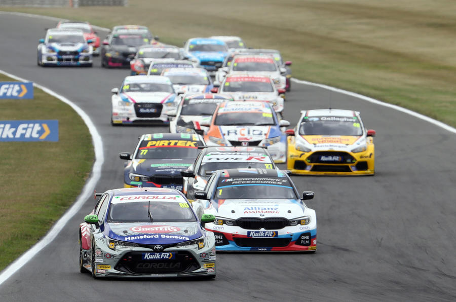 BTCC Snetterton: Tom Ingram Colin Turkington