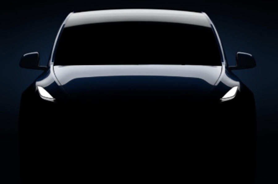 Tesla Model Y teaser