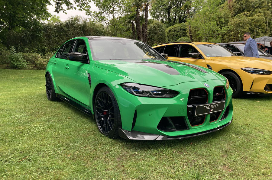 2023 BMW M3 CS at Villa d'este 5