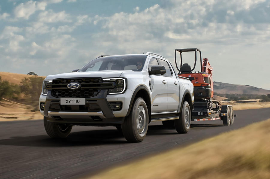 2023 Ford Ranger PHEV towing